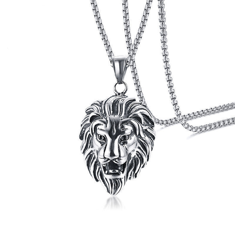 Wholesale Musical Note Titanium Steel Men's Necklace
